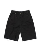 CUT EDGE SHORTS [BLACK]