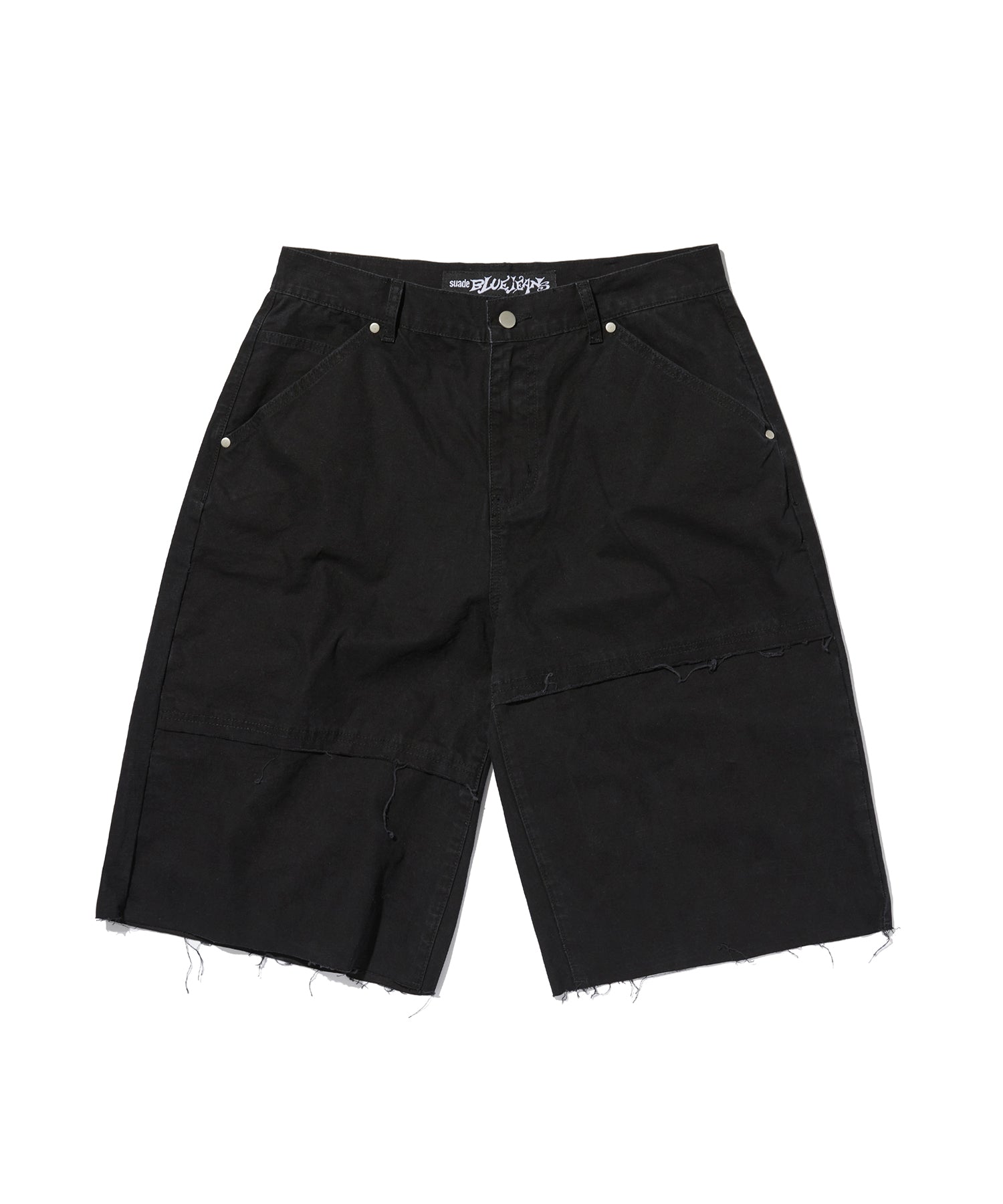 CUT EDGE SHORTS [BLACK]