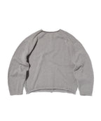 SHEARLING KNIT CARDIGAN [GRAY]