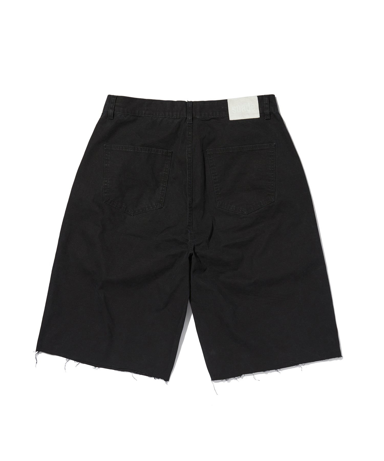 CUT EDGE SHORTS [BLACK]