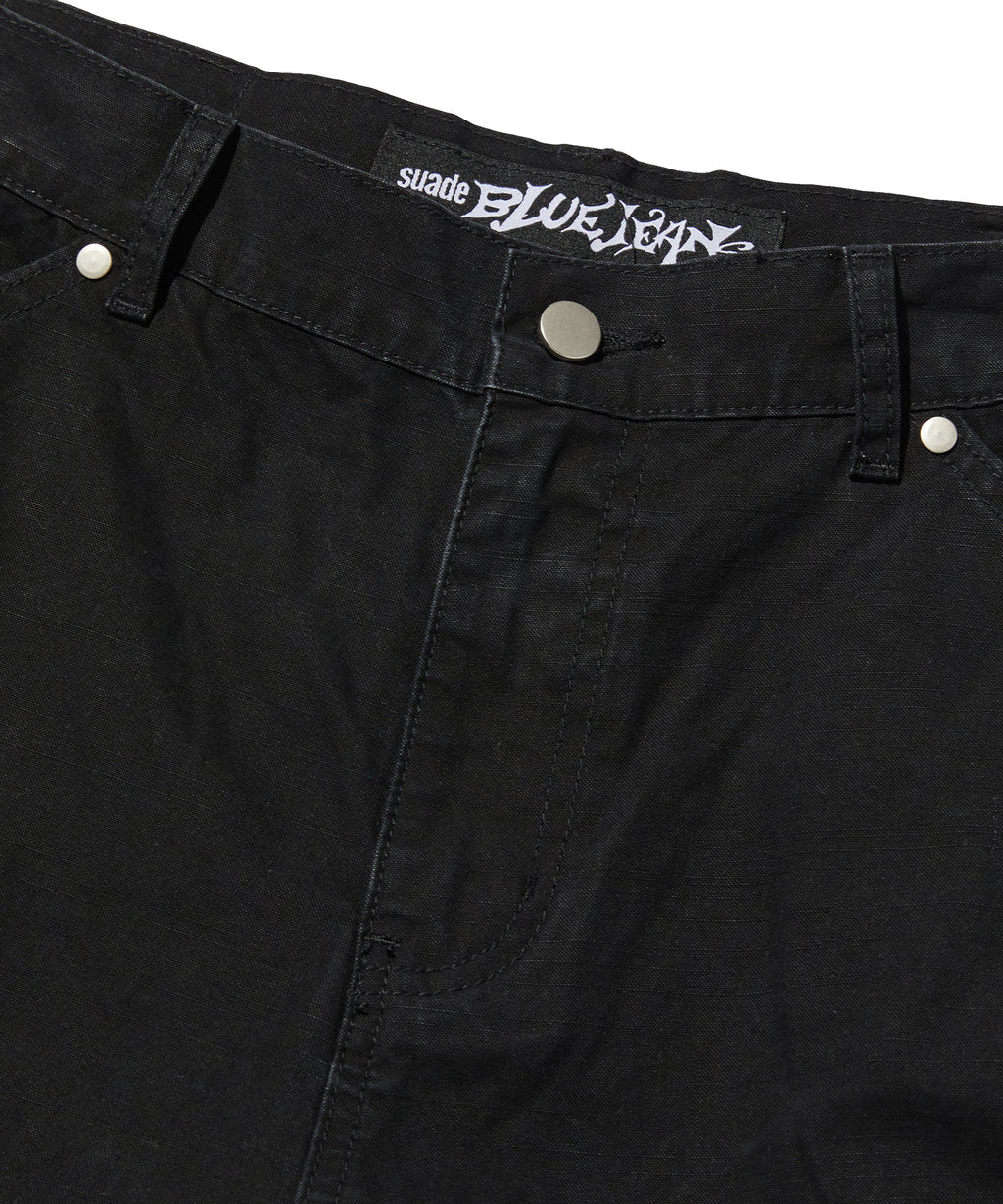 CUT EDGE SHORTS [BLACK]
