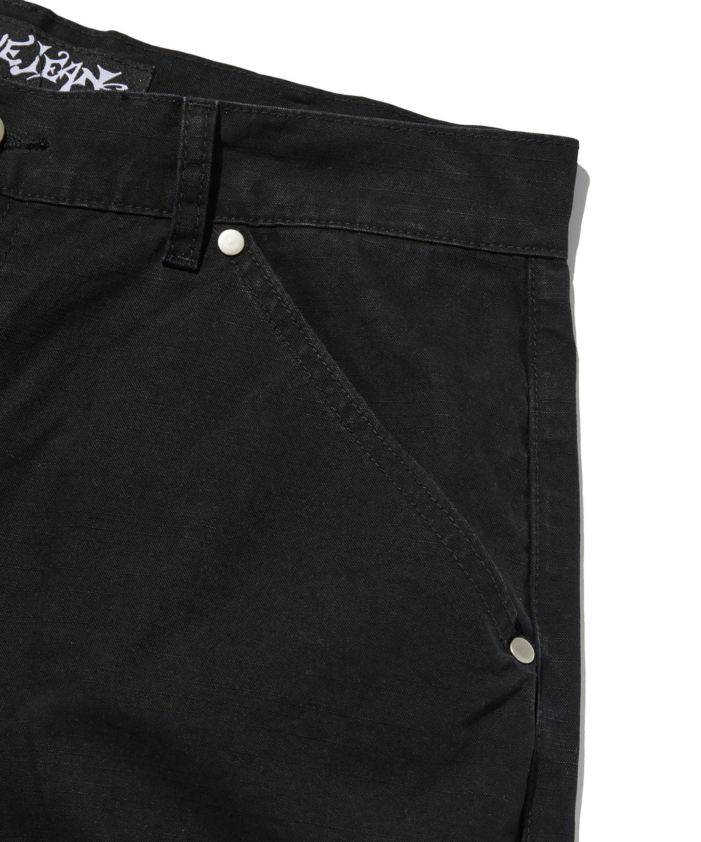 CUT EDGE SHORTS [BLACK]