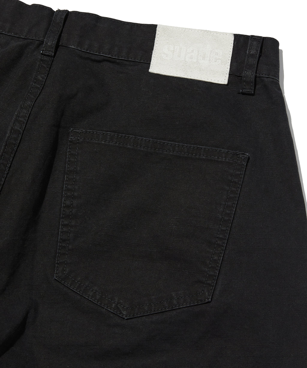 CUT EDGE SHORTS [BLACK]