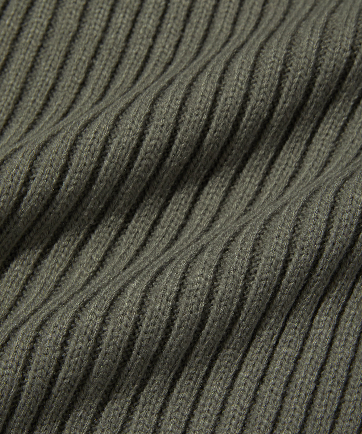DAMAGE KNIT ZIP UP [GRAY]