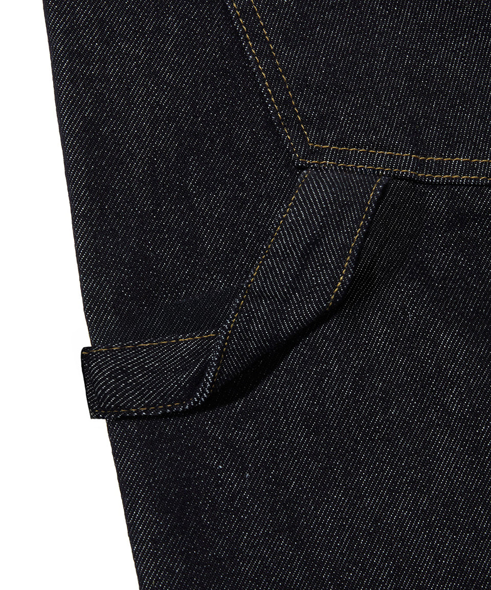CARPENTER DENIM SHORTS [RAW INDIGO]