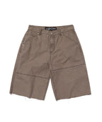 CUT EDGE SHORTS [MOCHA BROWN]