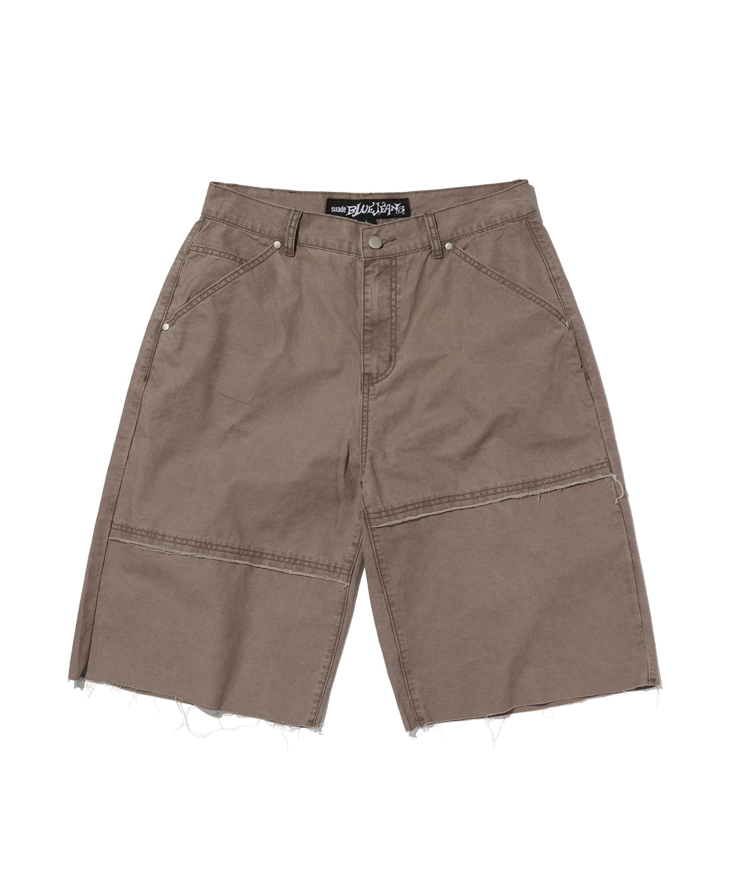 CUT EDGE SHORTS [MOCHA BROWN]