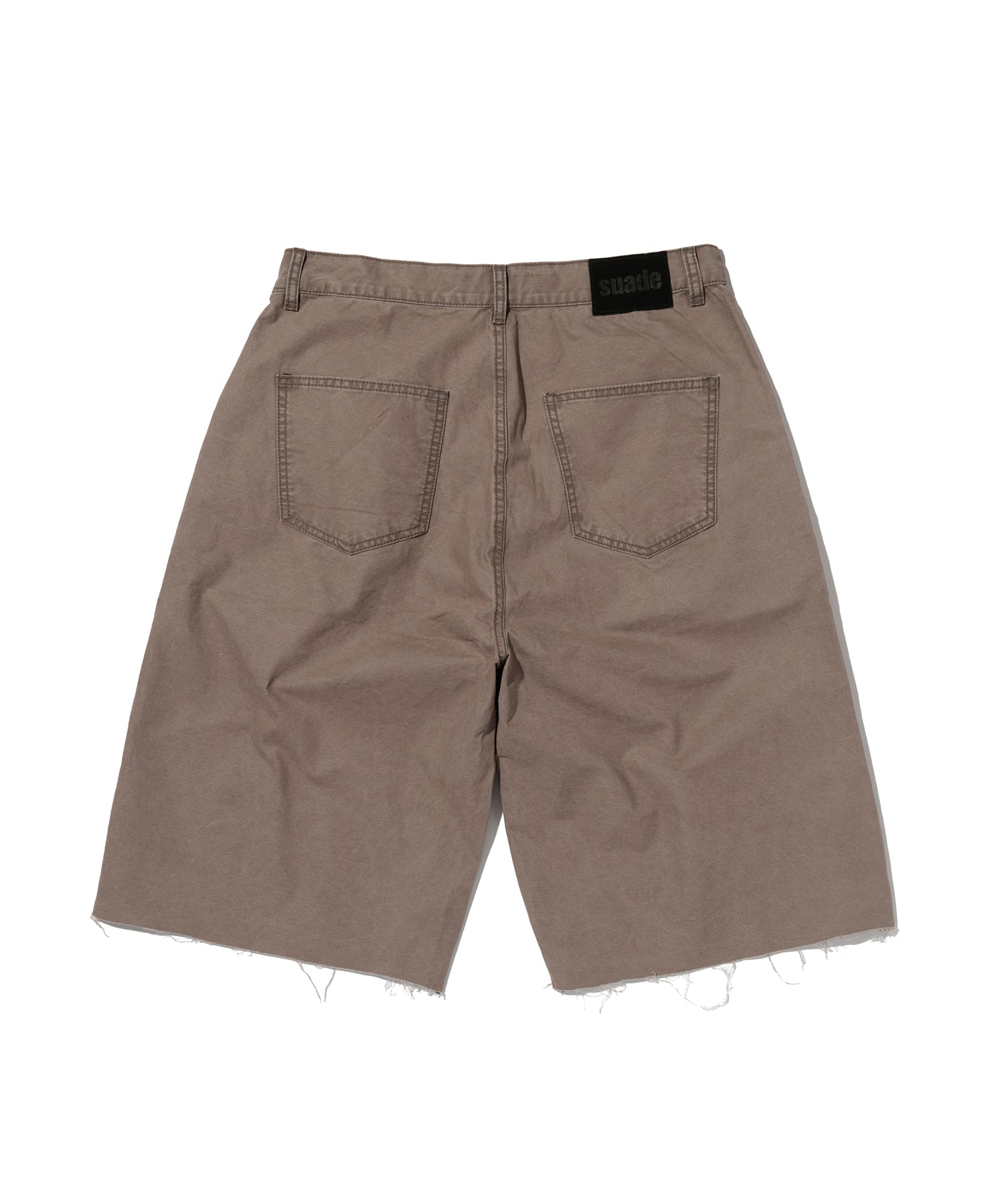 CUT EDGE SHORTS [MOCHA BROWN]
