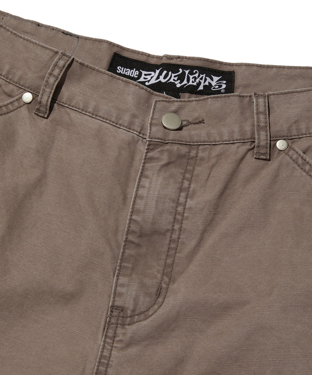 CUT EDGE SHORTS [MOCHA BROWN]