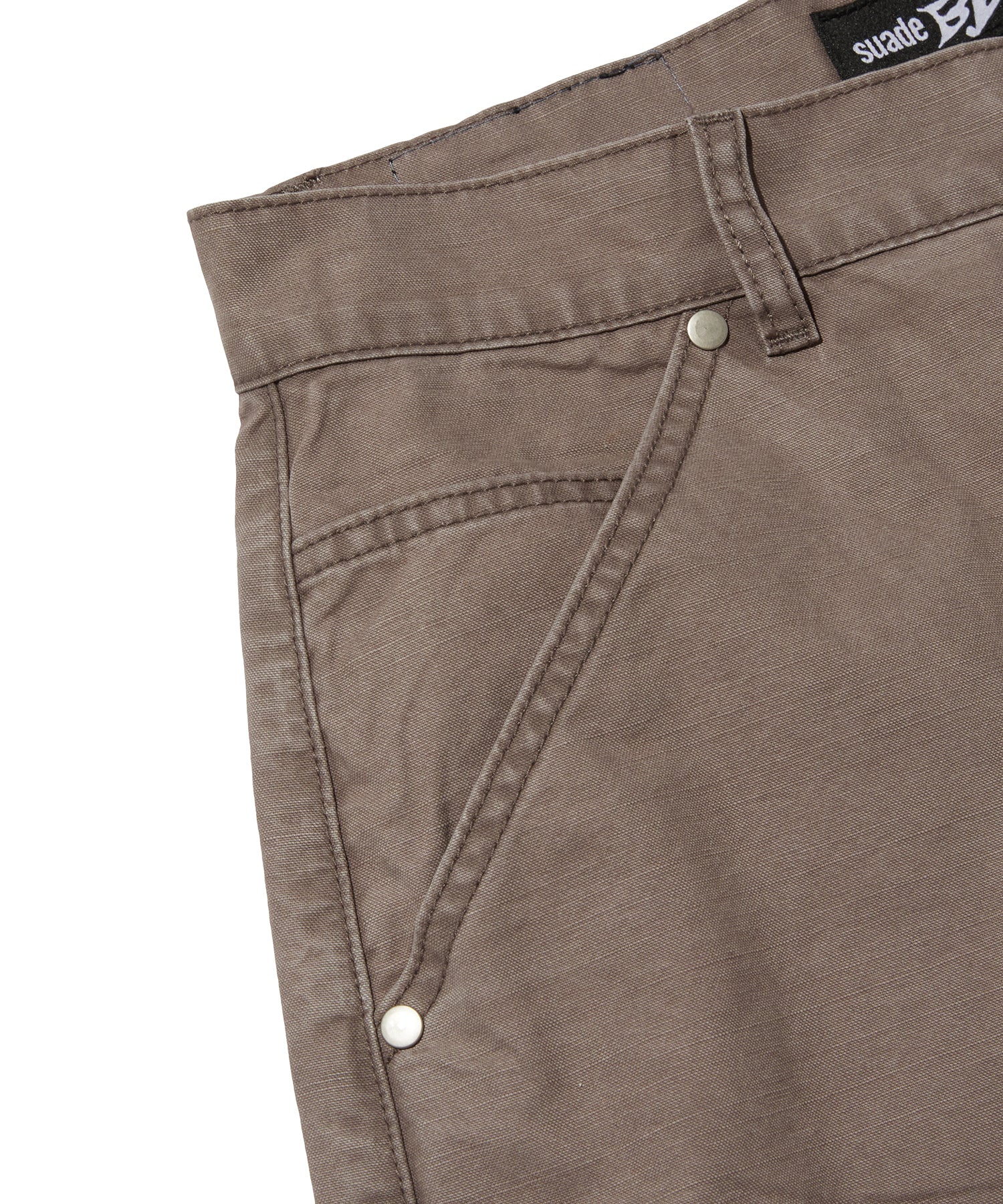 CUT EDGE SHORTS [MOCHA BROWN]