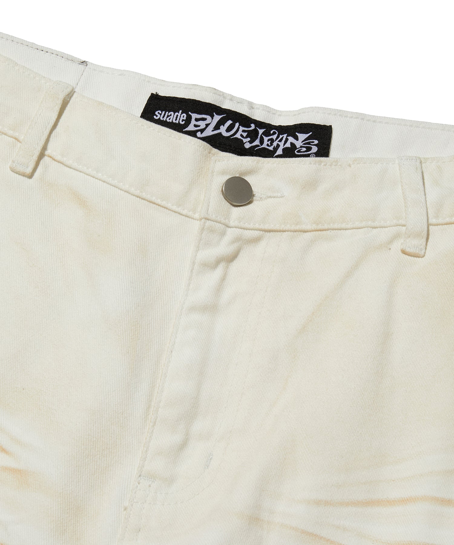 WRINKLE WASHED SHORTS [WHITE]