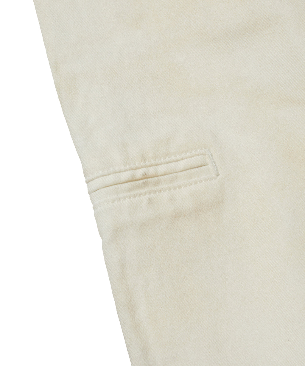 WRINKLE WASHED SHORTS [WHITE]