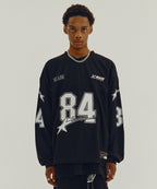 84 STAR RACING LONG SLEEVE [BLACK]