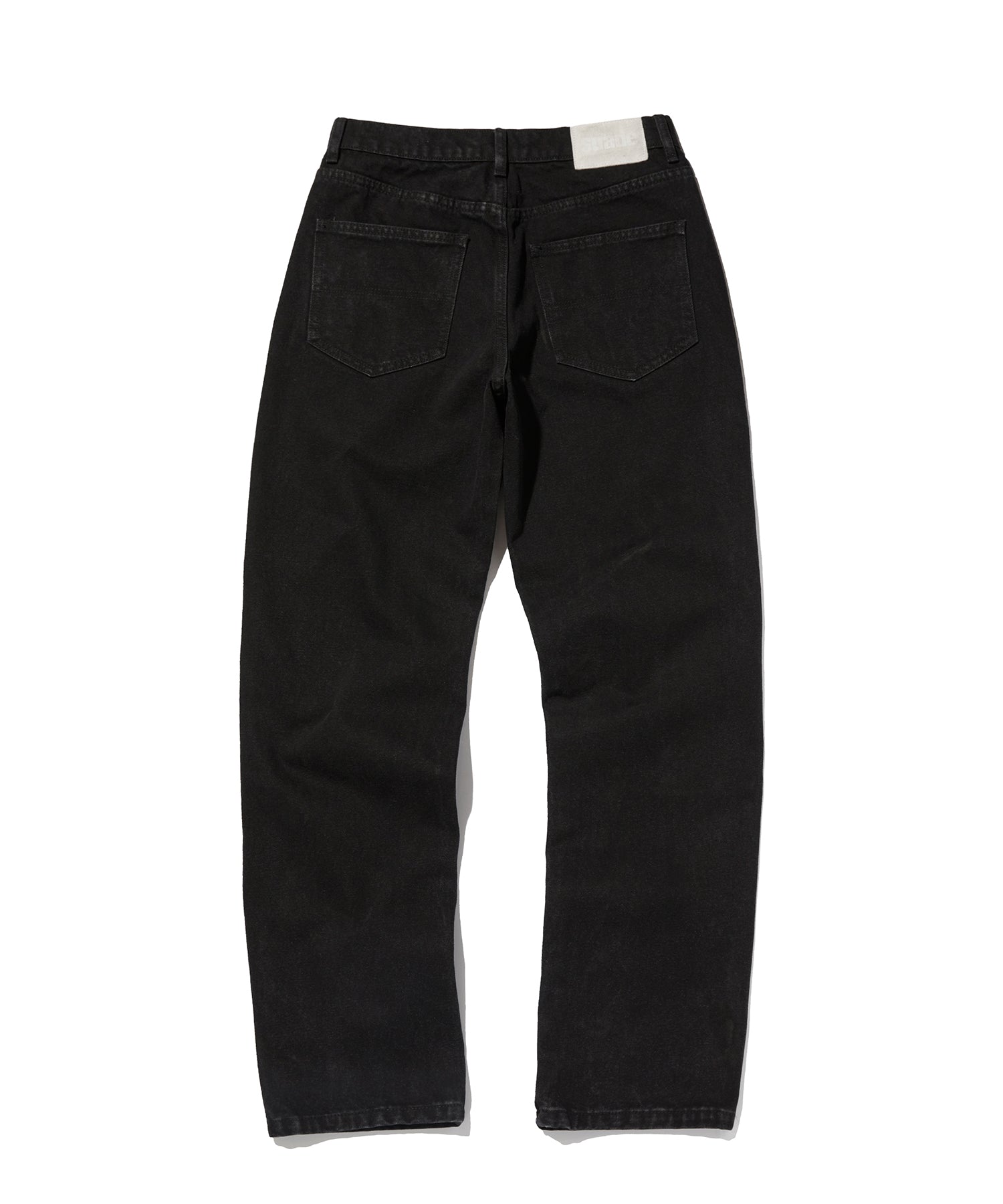 REGULAR STRAIGHT DENIM [BLACK]