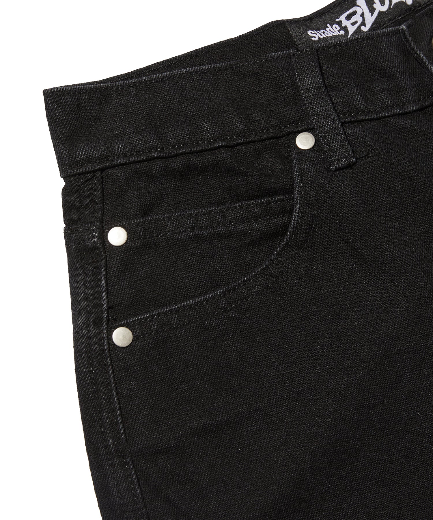REGULAR STRAIGHT DENIM [BLACK]