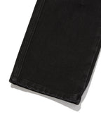 REGULAR STRAIGHT DENIM [BLACK]