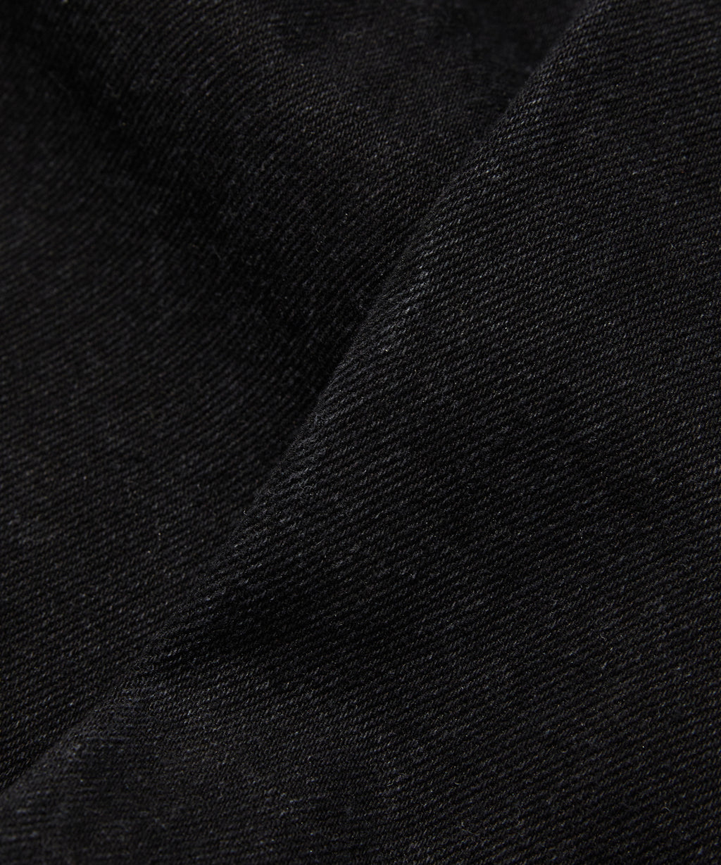 REGULAR STRAIGHT DENIM [BLACK]