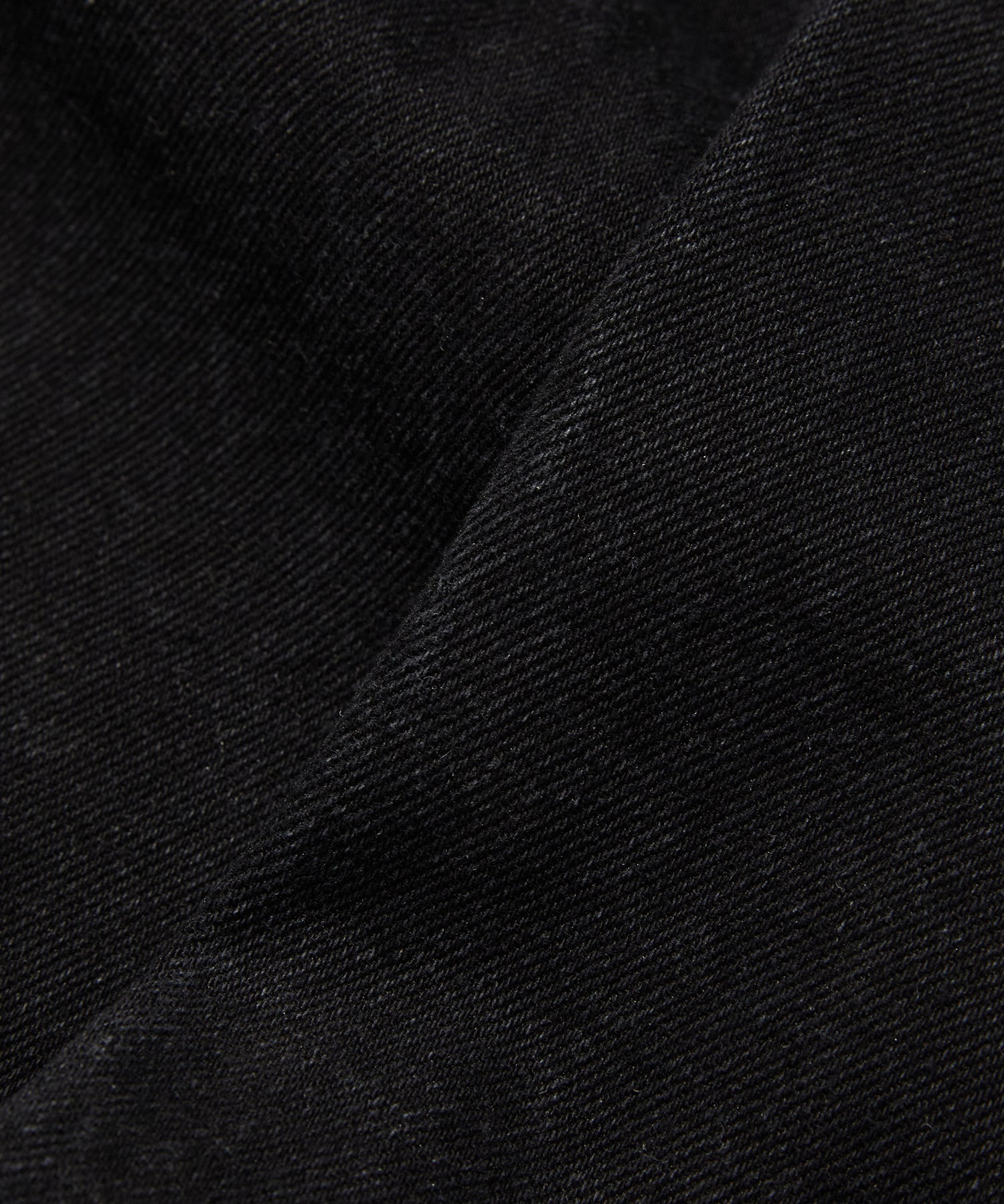 REGULAR STRAIGHT DENIM [BLACK]