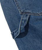 CARPENTER DENIM SHORTS [BLUE]