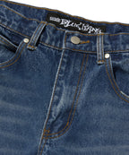 REGULAR STRAIGHT DENIM [BLUE]