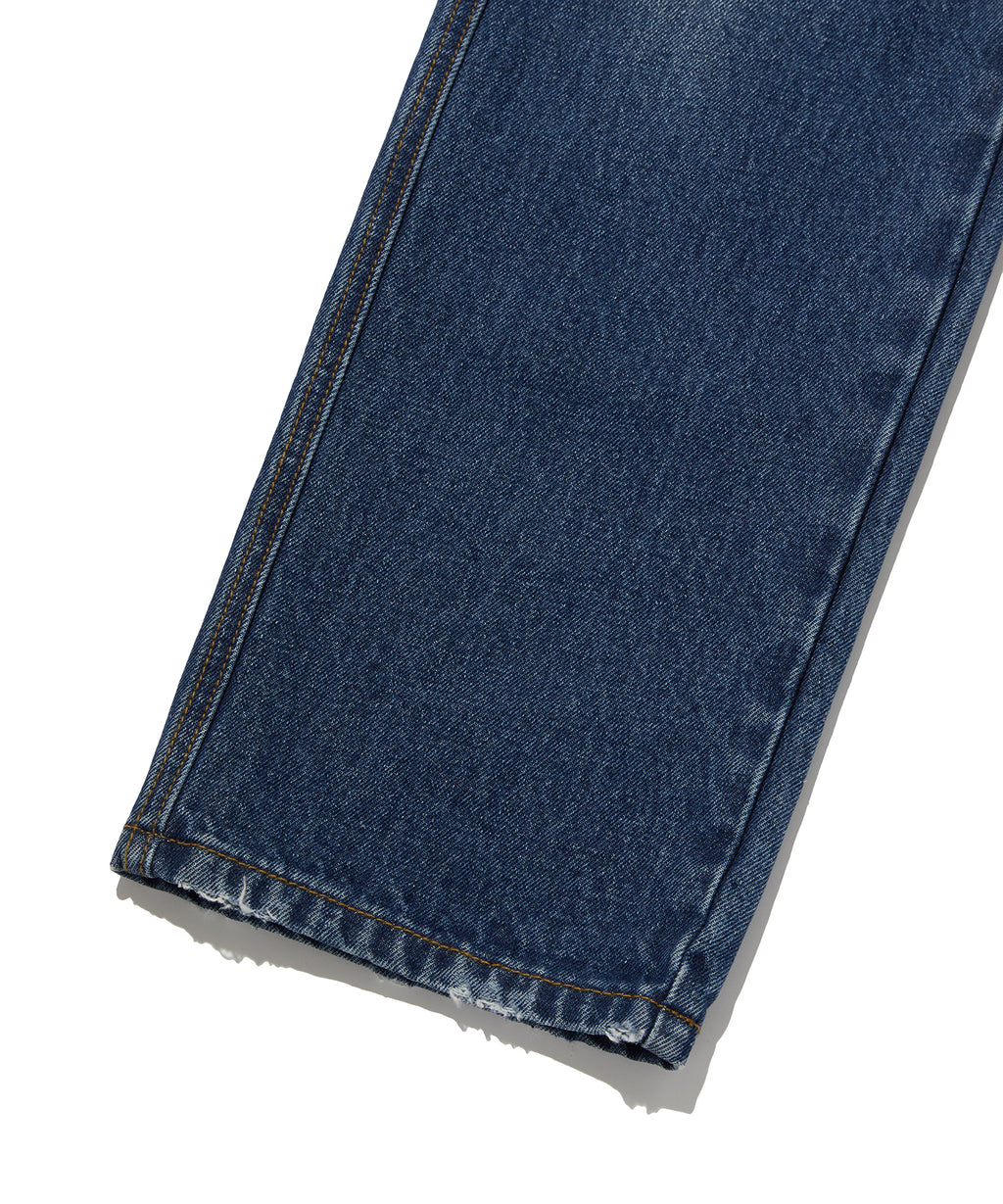 REGULAR STRAIGHT DENIM [BLUE]