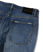 REGULAR STRAIGHT DENIM [BLUE]