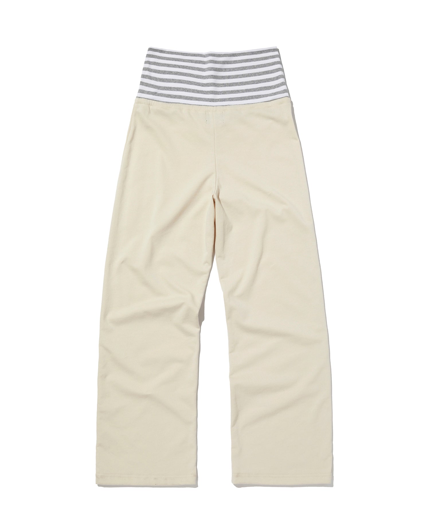 LAYERED LONG PANTS [IVORY]