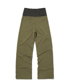 LAYERED LONG PANTS [KHAKI]