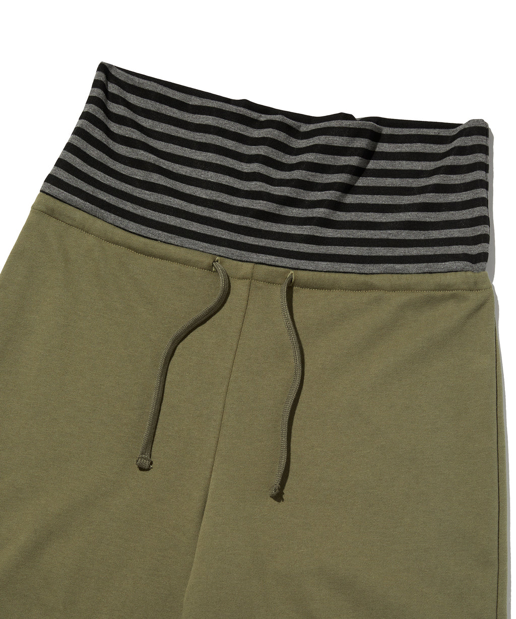 LAYERED LONG PANTS [KHAKI]