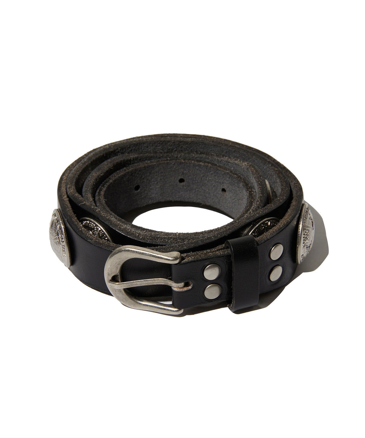 CONCHO BELT [BLACK]
