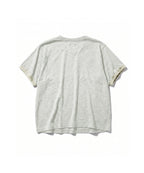 TEXTURED LAYERED TEE [WHITE]