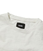 TEXTURED LAYERED TEE [WHITE]