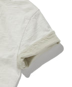 TEXTURED LAYERED TEE [WHITE]