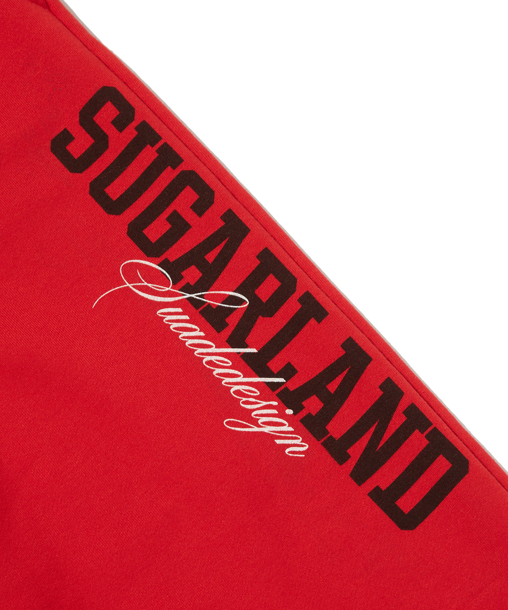 SUGARLAND SWEAT PANTS [RED]