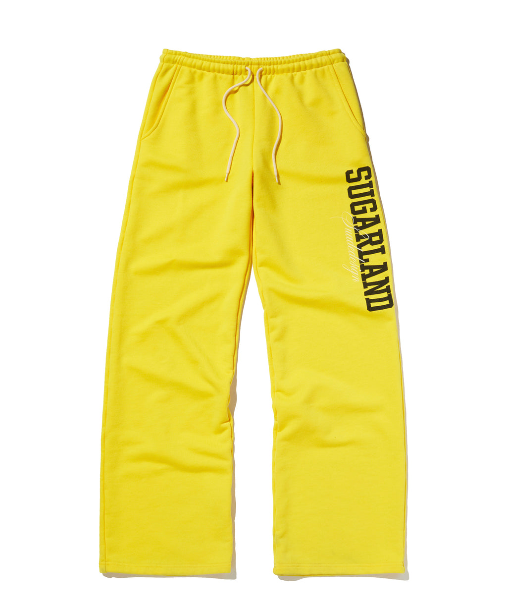 SUGARLAND SWEAT PANTS [YELLOW]