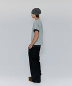 TEXTURED LAYERED TEE [GRAY]