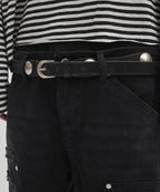 CONCHO BELT [BLACK]
