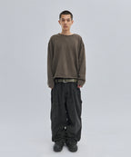 SHEARLING KNIT [BROWN]