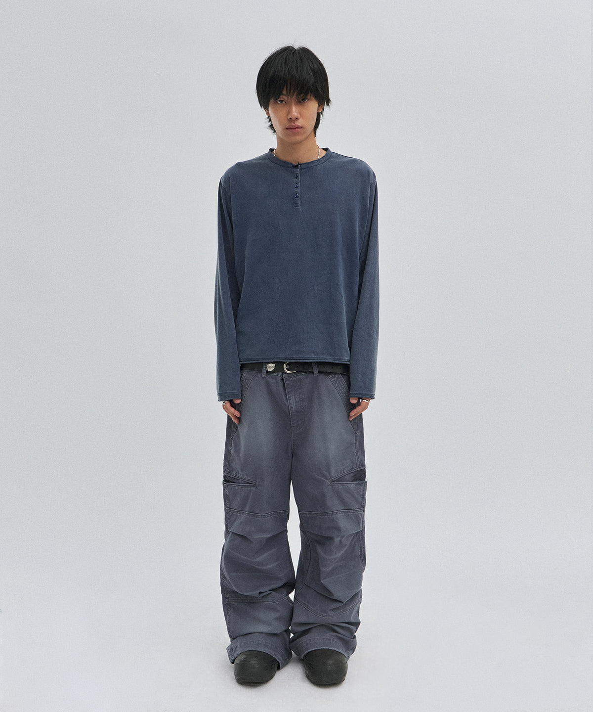 UTILITY CARGO PANTS [NAVY]