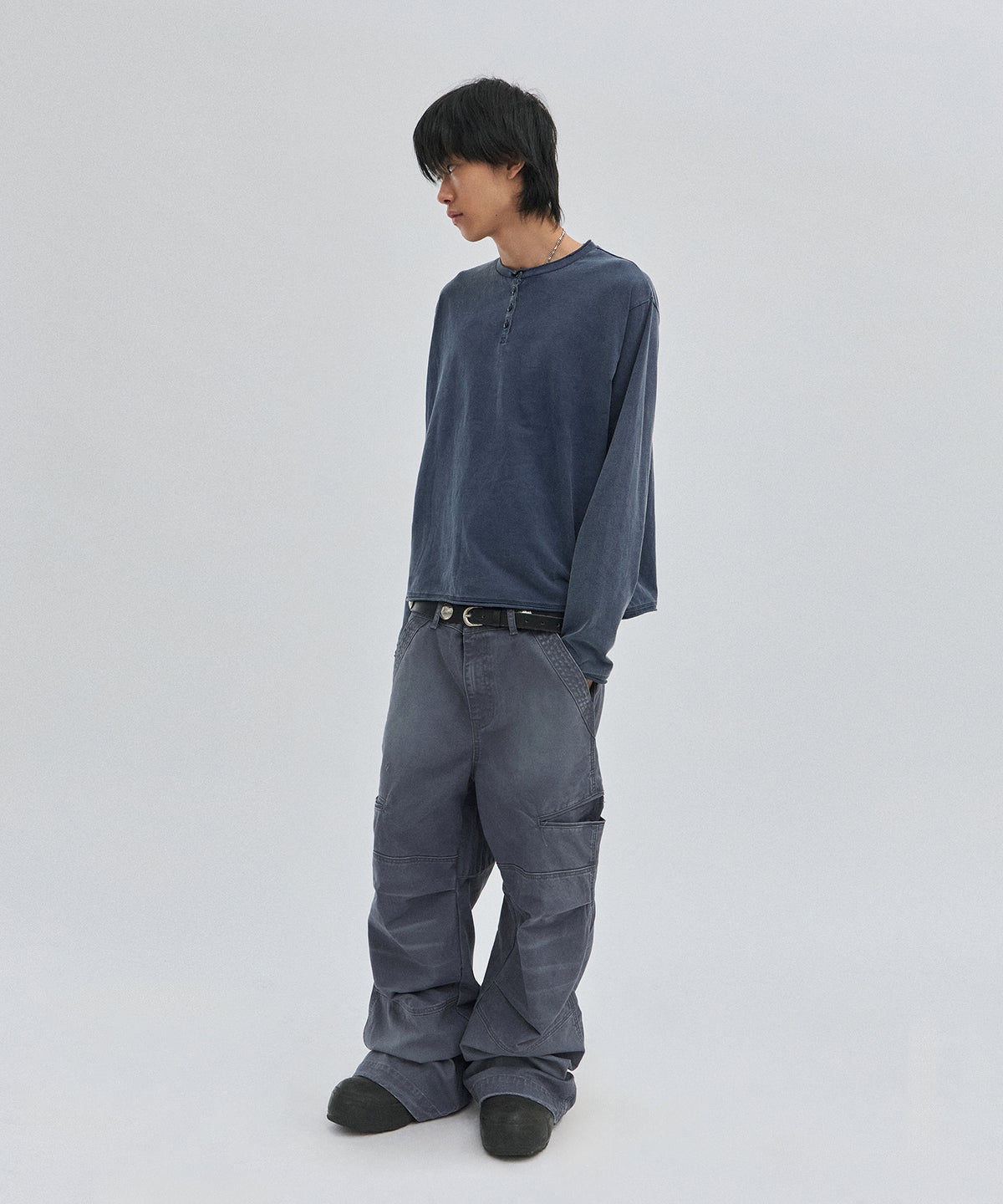 UTILITY CARGO PANTS [NAVY]