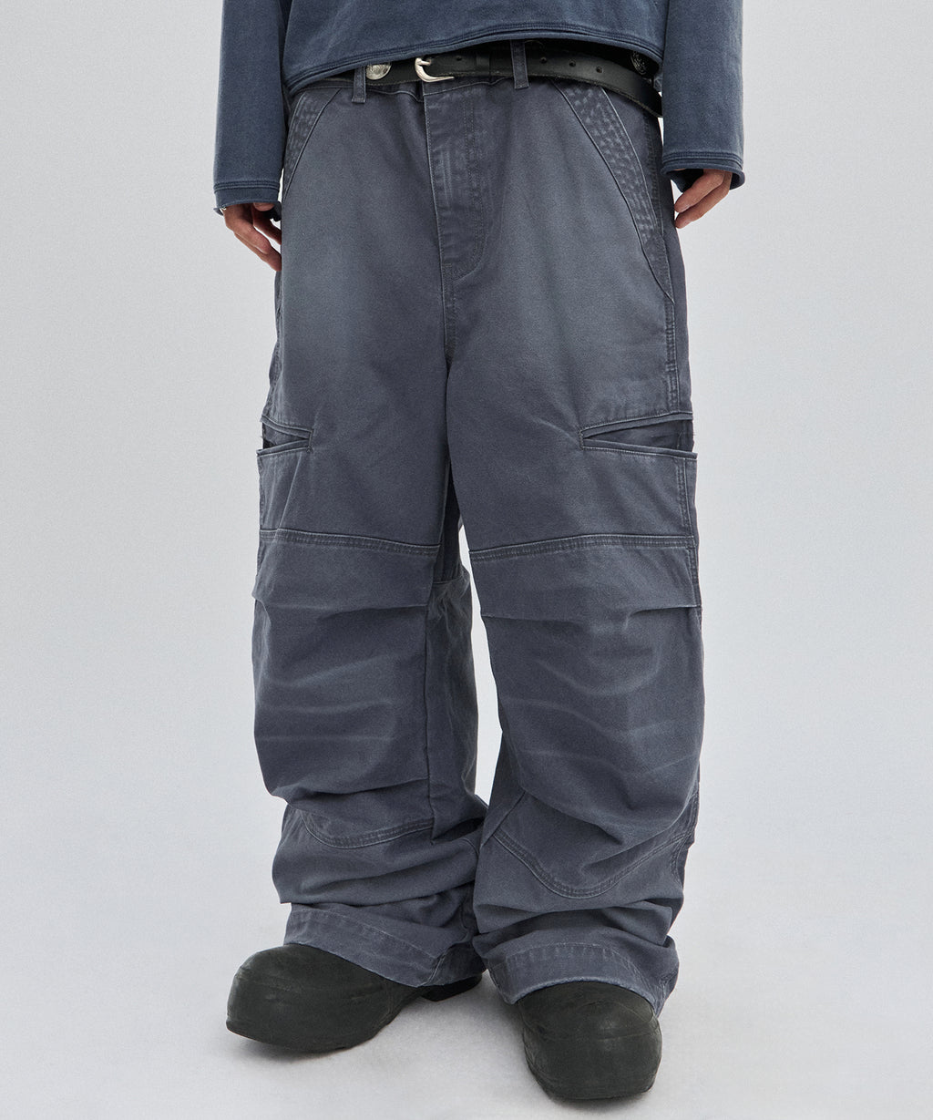 UTILITY CARGO PANTS [NAVY]