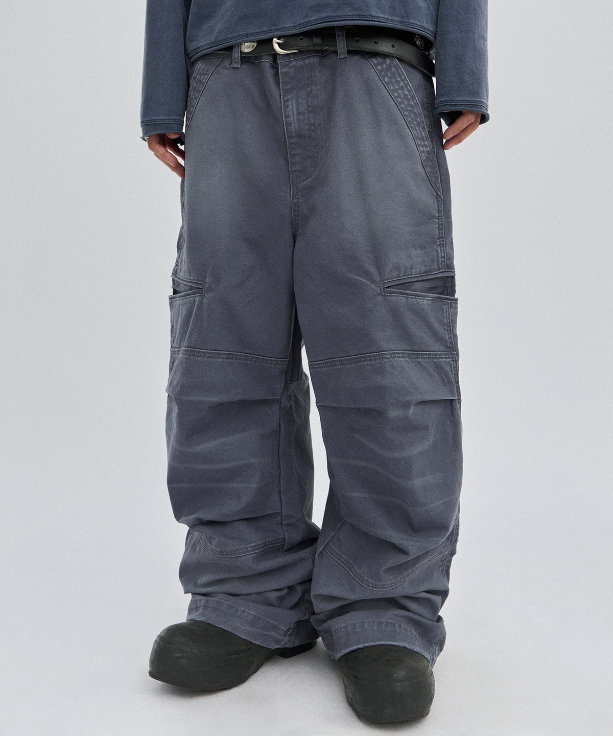 UTILITY CARGO PANTS [NAVY]