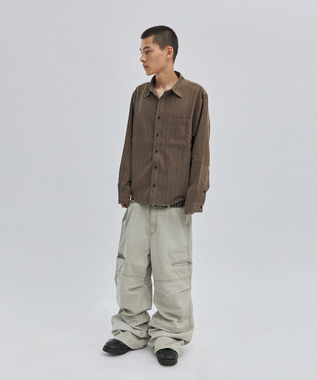 UTILITY CARGO PANTS [GRAY]
