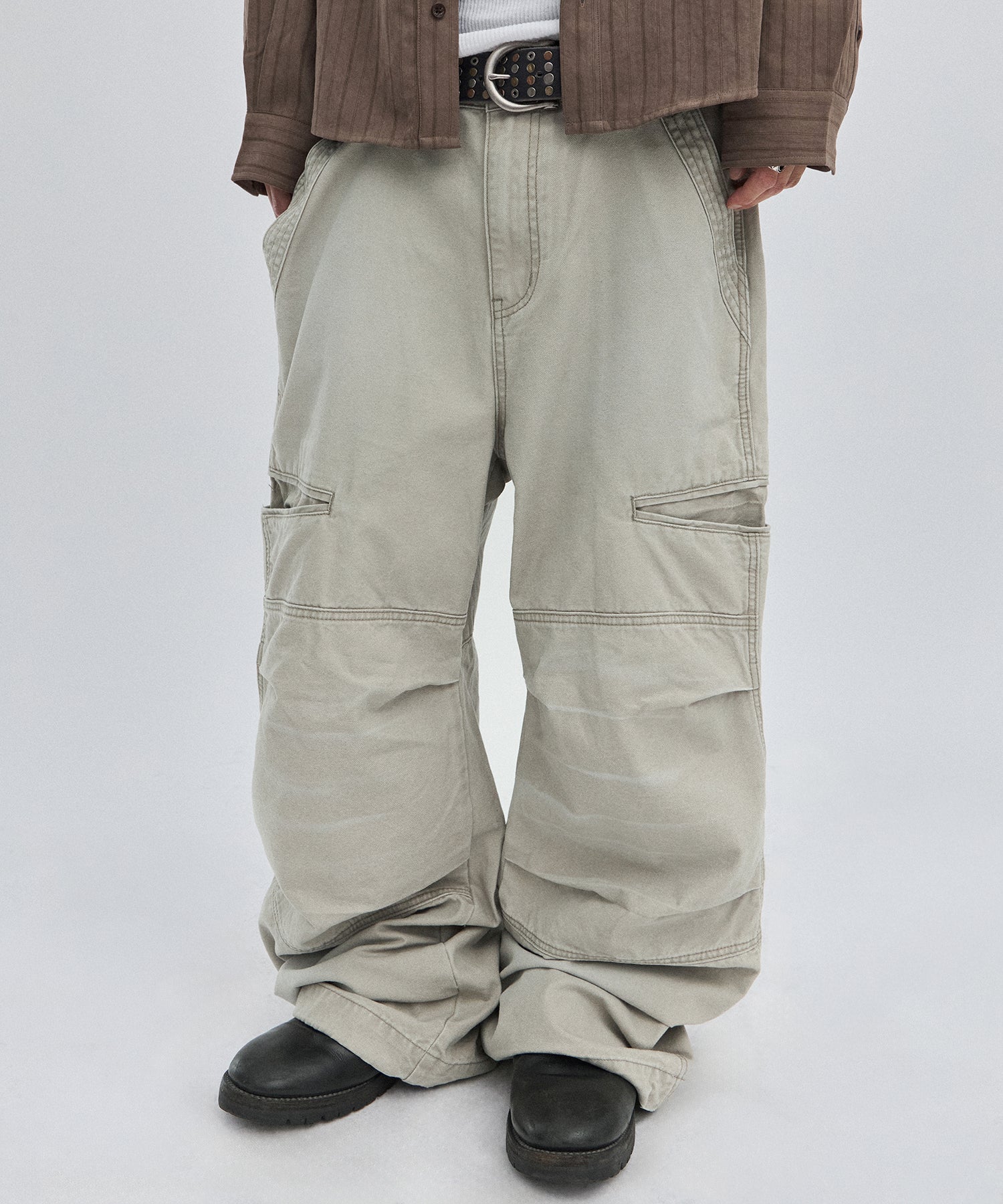 UTILITY CARGO PANTS [GRAY]