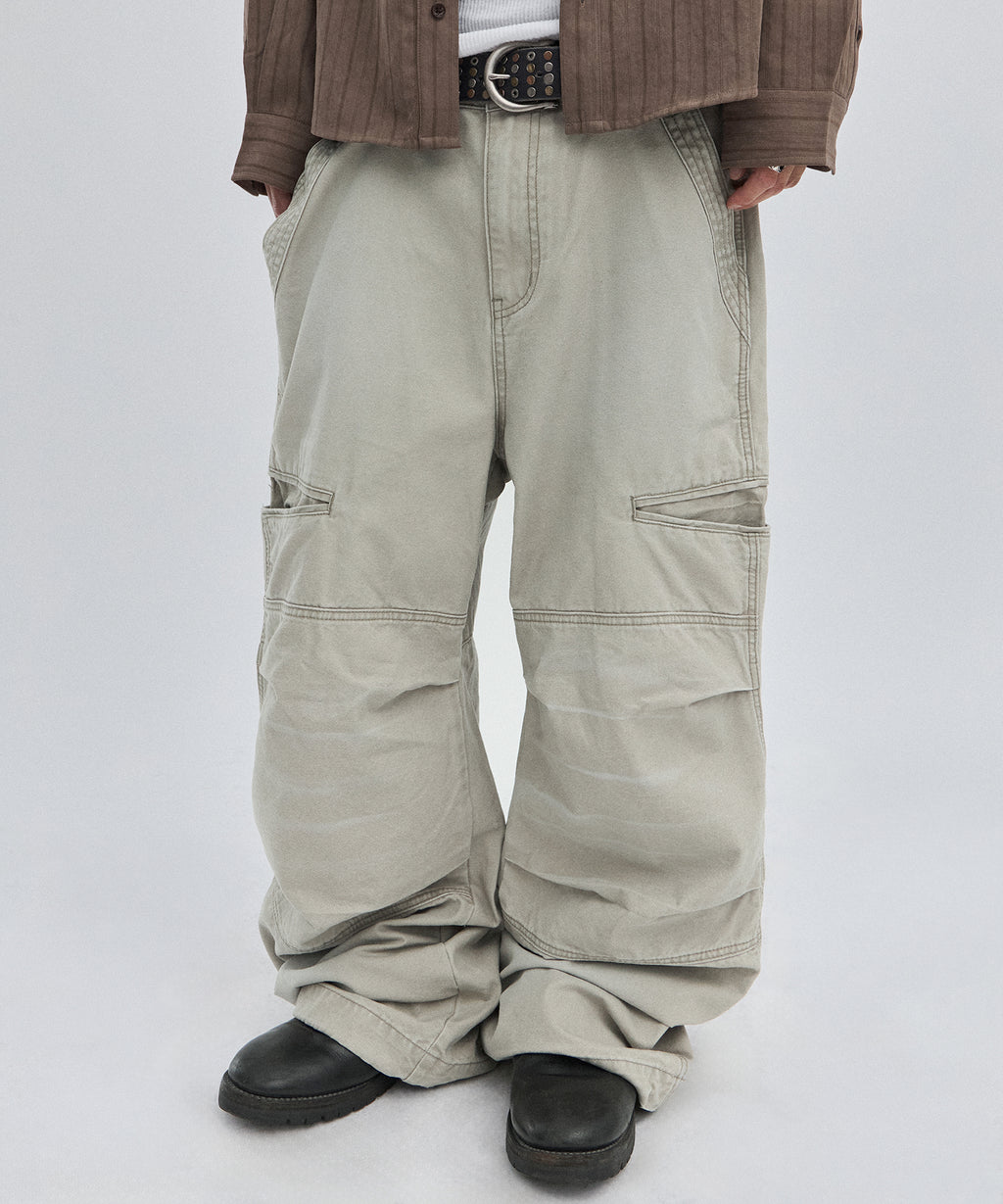 UTILITY CARGO PANTS [GRAY]