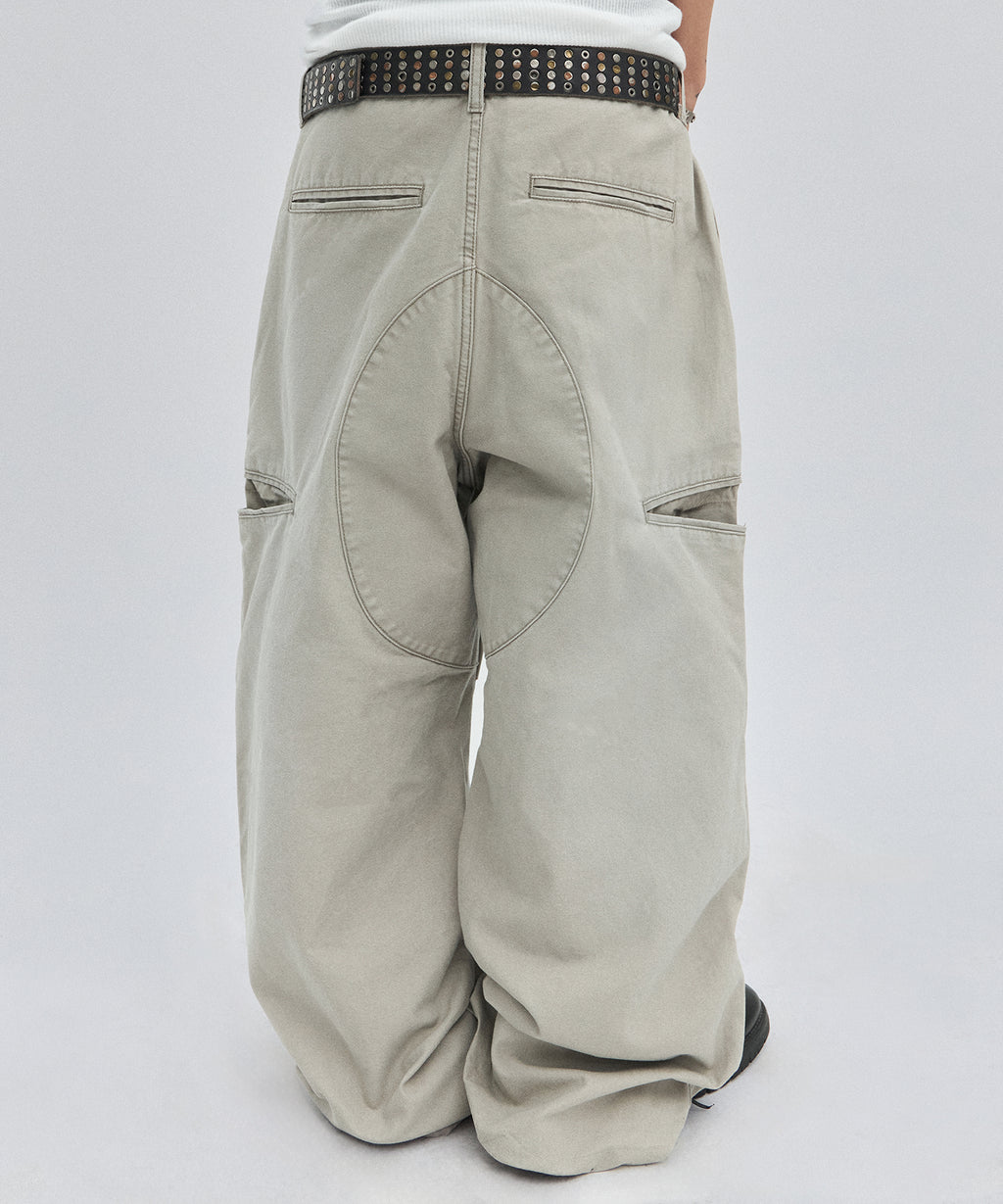UTILITY CARGO PANTS [GRAY]
