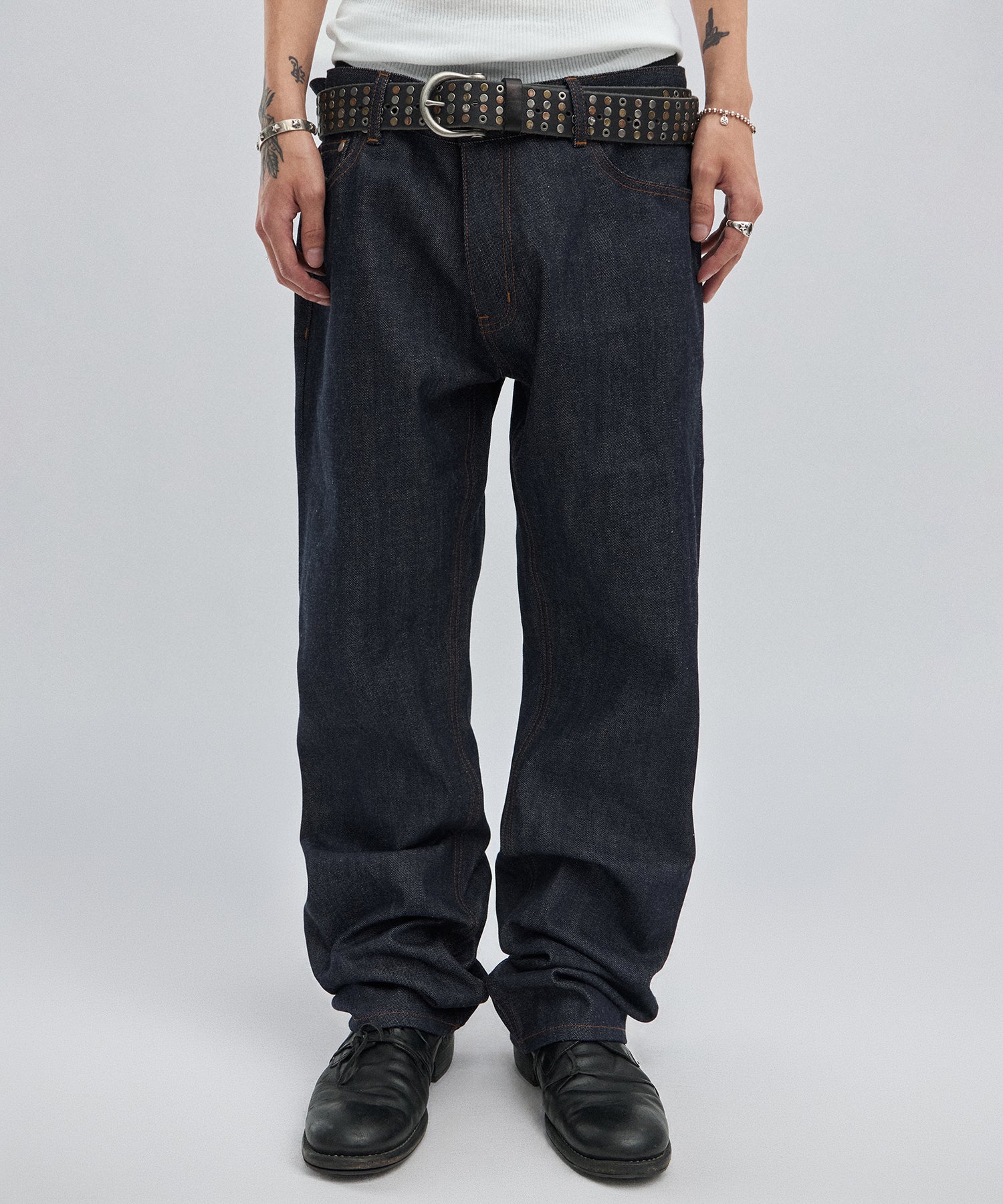 REGULAR SELVEDGE DENIM [RAW INDIGO]
