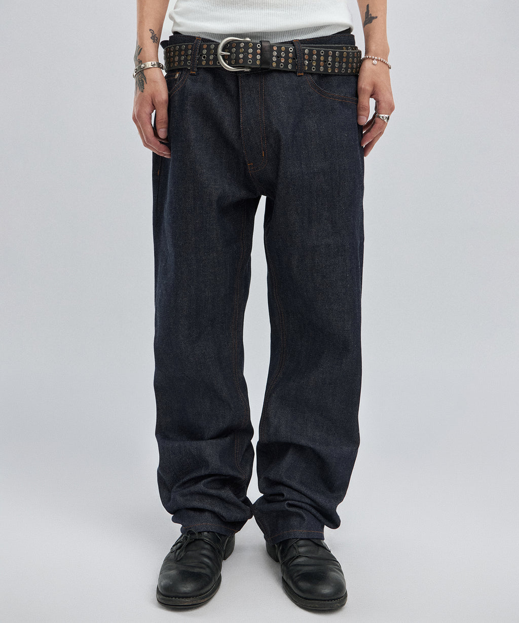 REGULAR SELVEDGE DENIM [RAW INDIGO]