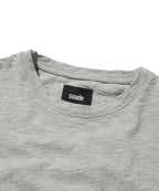 TEXTURED LAYERED TEE [GRAY]