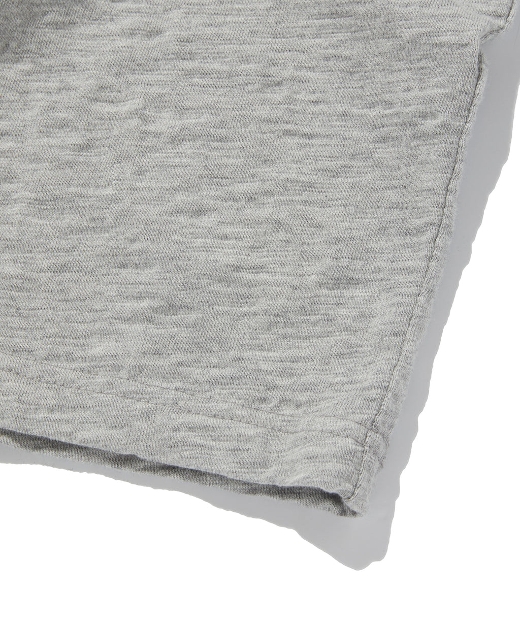 TEXTURED LAYERED TEE [GRAY]